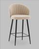 Стул полубарный Stool Group Ханнингем vd-hanningem-pf-beige бежевый, велюр фото 2