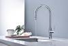 Смеситель для кухни Paulmark Galant Ga213077-CR с выдвижным изливом, хром фото 4