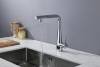 Смеситель для кухни AQUAme Cucina AQM9902CR с выдвижным изливом, хром фото 4