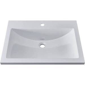 Раковина Uperwood Self 4538341000 60 см, белая глянцевая