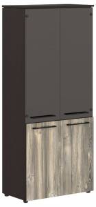 Шкаф-витрина Skyland MORRIS 00-07087692, MHC 85.2 Дуб Базель/Венге Магия