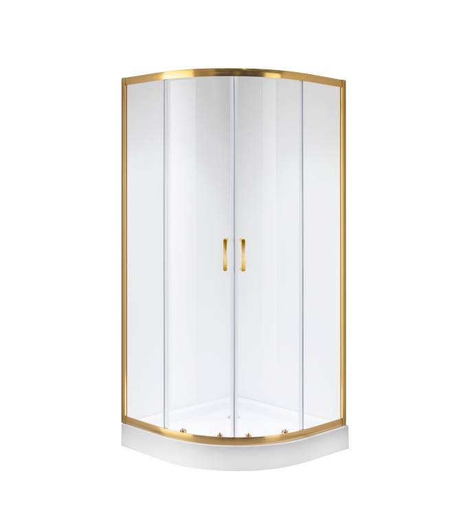 Душевое ограждение Niagara Nova NG-6407-08 GOLD (100x100x190)