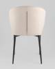 Стул Stool Group Deia DC1151 S301-42 bl.l светло-серый черные ножки, экокожа фото 5