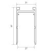 Шинопровод однофазный накладной ST Luce Скайлайн 220V ST015.439.00H 3м фото 4
