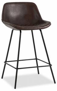 Стул полубарный Stool Group Деймон AV 463-Pch-08(PP) экокожа коричневый