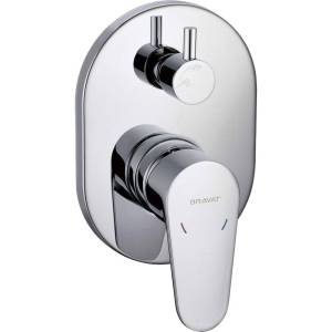 Смеситель для ванны Bravat Eler FB848238CP-2-RUS с внутренней частью