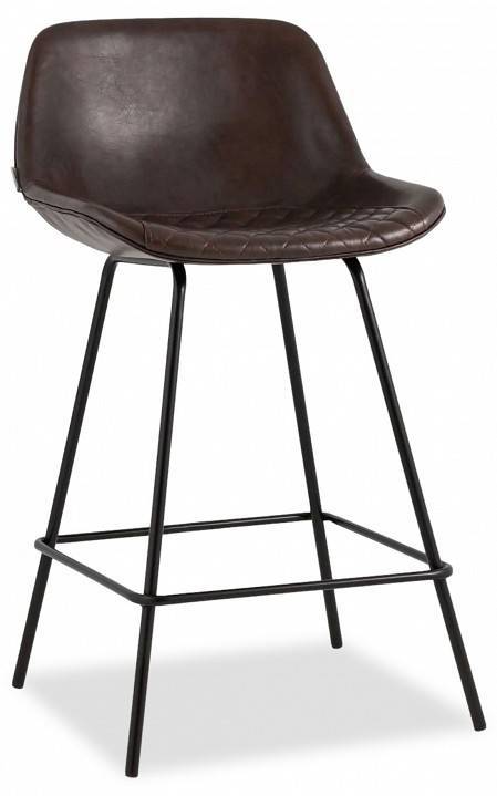 Стул полубарный Stool Group Деймон AV 463-Pch-08(PP) экокожа коричневый