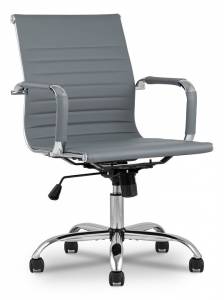 Кресло компьютерное Stool Group TopChairs City S D-101 grey серое