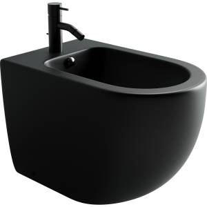 Биде напольное Ceramica Nova Metropol CN4005MB черное матовое