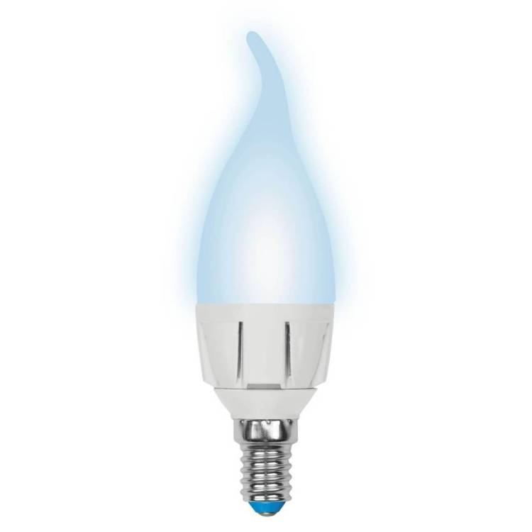 Светодиодная лампа Uniel LED-CW37 7W/4000K/E14/FR/DIM PLP01WH