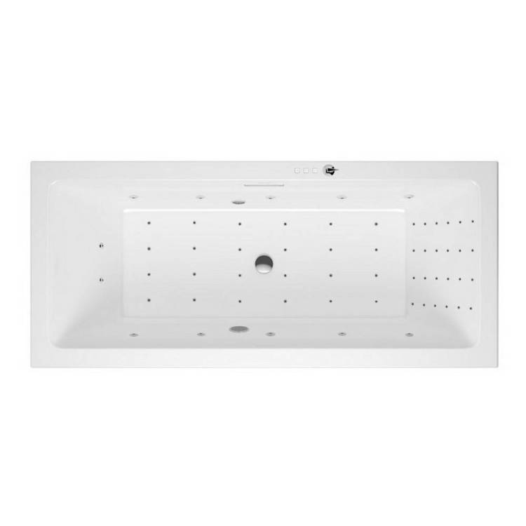 Акриловая ванна Excellent Heaven Slim 180x80 "NANO" (хром)