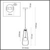 Подвесной светильник Odeon Light Pendant Lostar 4954/1 фото 2
