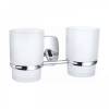 Два стакана Wonzon & Woghand WW-1801 с держателем, хром