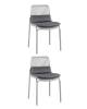 Стул с подушкой Stool Group Louran D-012S grey X2 Серый 2 шт.