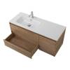 Тумба с раковиной BelBagno KRAFT-1200-2C-1A-SO-RNN-L подвесная, Rovere Nebrasca Nature, 52.1x121x46.5 фото 3