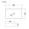 Раковина Staro Fogo Negro Mate С0005284 60x34x11 черная фото 2