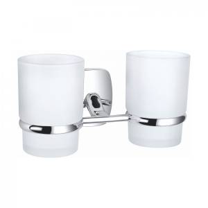 Два стакана Wonzon & Woghand WW-1801 с держателем, хром