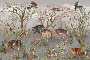 Фреска Ortograf Miracle 33850 Naivety gray Флорентина FF