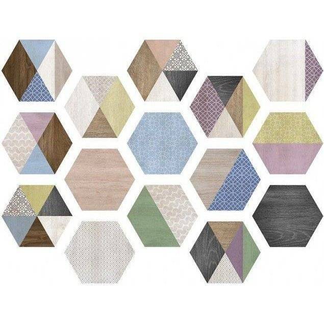 Керамогранит ITT Ceramic Art Deco Hexa 23.2x26.7