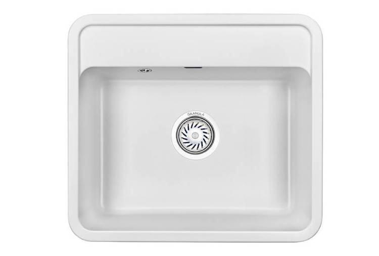 Мойка кухонная Granula Standart ST-5601 белый