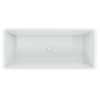 Акриловая ванна AQUAme AQM3502GW 167.6x75, белый глянцевый фото 3