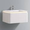 Тумба с раковиной Black&White U925.900 белая, 90x38.5 фото 2