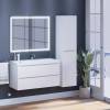 Тумба с раковиной Uperwood Tanos 291020229 подвесная, матовая, белая, 100 см фото 8