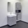 Тумба с раковиной Comforty Асти 60Н 00-00019190 напольная, бетон светлый фото 3
