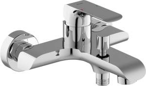 Смеситель для ванны с душем Ravak Flat X070119 нержавеющая сталь