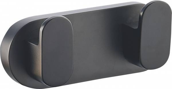 Крючок Wonzon & Woghand WW-7725 двойной, черный