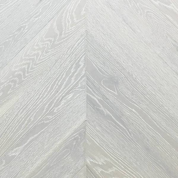 Двухслойная инженерная доска Wood Bee Chevron Дуб Неве 510x92x12