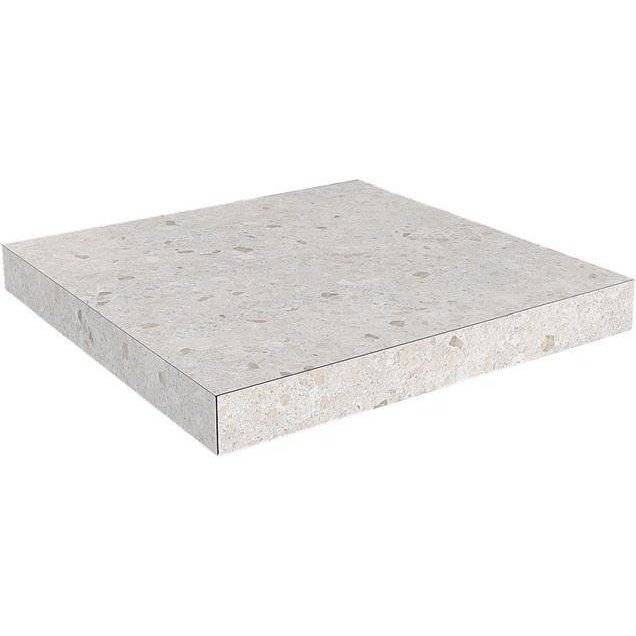 Ступень Kerama Marazzi Терраццо SG631800R/GCA Угловая Клееная Беж Светлый 33x33