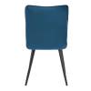 Стул Tetchair Bari LT 25040 dark blue (темно-синий), велюр фото 4