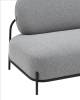 Диван Stool Group Стоун vd-dv-stone-tr-grey букле серый фото 2