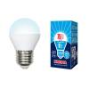 Лампа светодиодная Volpe LED-G45-9W/NW/E27/FR/NR фото 2
