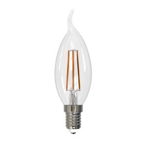 Лампа светодиодная филаментная Uniel LED-CW35-11W/4000K/E14/CL PLS02WH