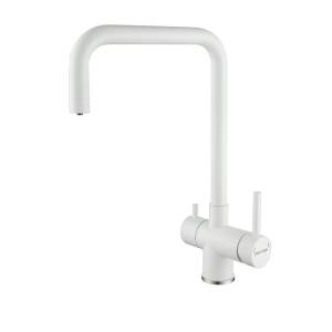 Смеситель для кухни Paulmark Wetter We213030-WH белый матовый