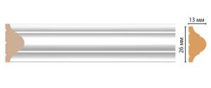Молдинг DECOMASTER D001-114 240x1.3x2.6