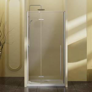 Душевая дверь Vincea Slim-N VDPH-5SN900CL профиль хром, стекло прозрачное, 90x195