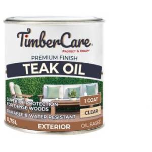 Натуральное тиковое масло TimberCare Teak Oil Прозрачный 0.75 л