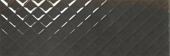 Керамическая плитка Ape Ceramica Meteoris MPL-003028 Fence Graphite rect. 35x100