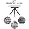 Стол Bradex Home Rudolf RF 0523 белый мрамор, белый 100(130)x100x75 фото 16