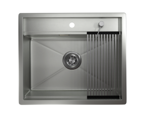 Мойка кухонная Granula Kitchen Space KS-6051 сталь матовая