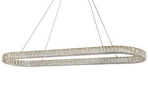 Подвесная светодиодная люстра Newport Krista 8580/140 C oval chrome