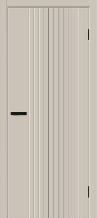 Межкомнатная дверь Глухая Bravo Граффити-32 013-1507 Полотоно Creamy 2000х700