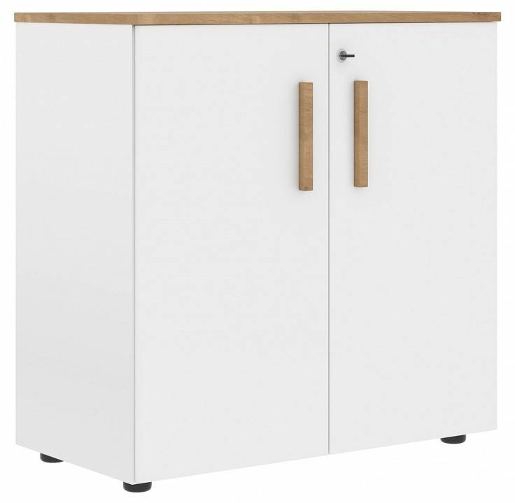 Тумба Skyland Forta 00-07090331 Белый премиум/Дуб Гамильтон