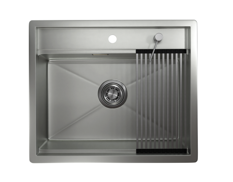 Мойка кухонная Granula Kitchen Space KS-6051 сталь матовая