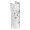 Пьедестал для раковины Sanita luxe Art luxe ARTSLPD10, белый