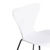Стул Tetchair Jacobsen (mod DC 102-1) 21834 белый, черный фото 8
