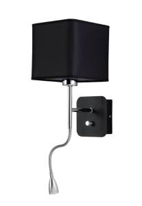 Бра Crystal Lux Paco AP2 CHROME/BLACK